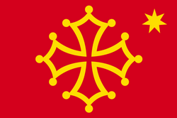 Flagge Occitanien