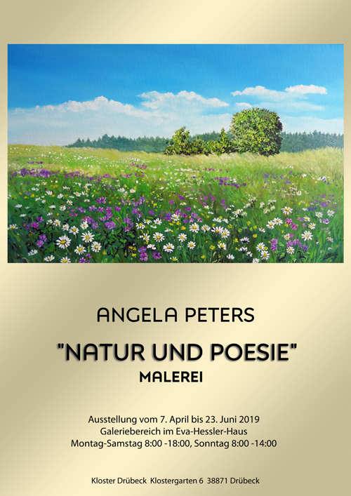 Plakat Angela Peters
